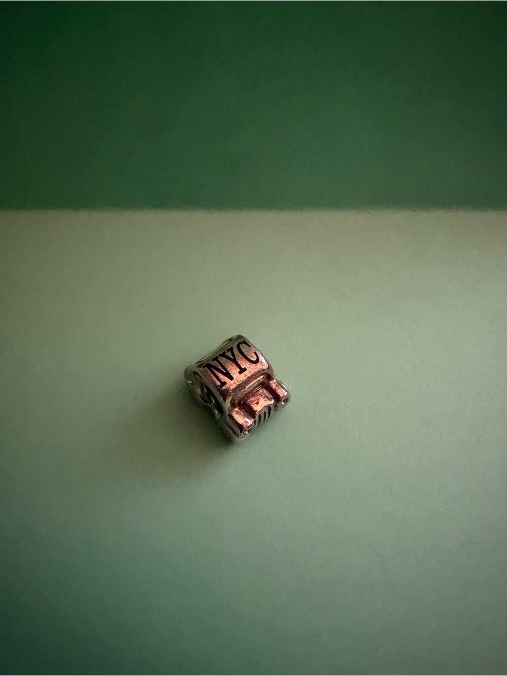 Pandora NYC Taxi retired charm
